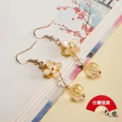 古風 ✨千年之戀✨ 中國風耳環 漢服耳勾 耳飾 古裝旗袍配飾首飾品 復古風 耳墜式垂墜 耳夾 宮廷 漢元素【ER085】