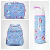 預購🚀正貨🚀美國專櫃  兒童  書包 後背包 包包  My Little Pony  彩虹小馬 不鏽鋼 吸管水壺 便當袋