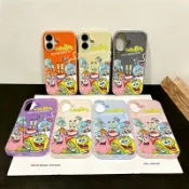 海綿寶寶派大星 2合1防摔果凍殼 OPPO A15 A16 A17 4G A18 A31 33 38 53 54 手機殼