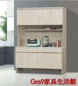 蘆洲巨林家具館..歐克曼5.3尺仿石面餐櫃(全組)(932)(木心板)-GD*824-2..台北地區免運費!!