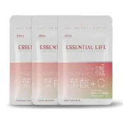 【世華生技】鐵素+葉酸+維生素C 30日份3袋組(30顆/袋 維生素C 葉酸 鐵)
