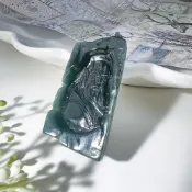 (店+)【玉我翡翠】壽星公 南極仙翁 掛件吊墜 瓜地馬拉A貨翡翠 M11084