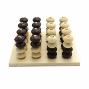 喜挖2店 大號立體重力四子棋兒童益智遊戲蒙氏教具五子棋空間邏輯思維玩具