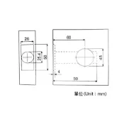 (店+)工業風 9R3900 黑古銅 EZset 東隆 幸福牌 日規鎖 水平把手鎖 水平鎖 門鎖 房間門用