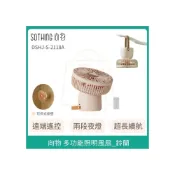 (店+)【SOTHING 向物】多功能照明風扇 壁掛風扇 桌扇 吊扇 無線長續航 露營風扇 遠程遙控 桌面風扇_鈴蘭