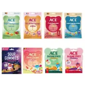 (店+)【ACE】Q軟糖隨手包(多款可選)44g-48g 無糖軟糖 水果軟糖 ACE軟糖 麗兒采家