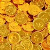 金幣巧克力 满10赠1 金幣造型巧克力 巧克力 獨立包裝 休閒零食  零嘴 零食