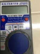 KILTER KT-119 自動換檔型/口袋型電錶 三用電表KT119 主機 二手出清