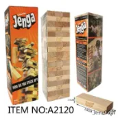 🔥臺灣發貨🔥Jenga疊疊樂玩具聚會桌麵遊戲兒童親子成人木頭塊多米諾骨牌