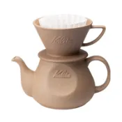 【Kalita】 咖啡壺700ml 波佐見燒 砂岩HASAMI