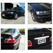 【JR 佳睿精品】01-05 BMW 318 320 323 3系列 E46 改裝 鍍鉻車燈飾框 車身飾條 裝飾 配件