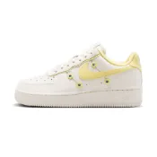 Nike Wmns Air Force 1'07 Lx 女鞋 米白黃色 小花 皮革 運動 休閒鞋 IW2348-170