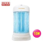 【生活市集】【華冠】15W電子式捕蚊燈ET-1505 電擊滅蚊/無煙臭/台灣製造/防蚊蟲