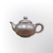 ［Chengyuan***]鶯歌名家壺🌹台灣製造 金銀彩 鶯歌手拉坏壺 標準壺 自然落灰 柴燒手拉坏壺 陳榮手手拉坏壺