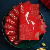 臺灣出貨24H🚀加厚炫彩燙金紅包  2026新年紅包 燦燦紅包 馬年紅包 2026新年紅包袋 春節利是封 紅包 紅包袋 