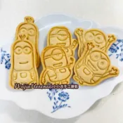 ⋆ฬ𝐞Ꭵ𝐉ι𝐀 ᵕ̈ （原味可急單）ɞ 小小兵/小黃人 ɞ 手工餅乾 當天製作寄出 小孩最愛