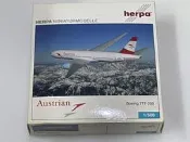 herpa 1:500  AUSTRIAN  波音 777-200 飛機 506786