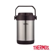 【THERMOS膳魔師】 不鏽鋼真空燜燒提鍋1500ml_黑咖啡色(RPF-20-BKC)