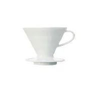 【HARIO】V60白色02磁石濾杯(VDCR-02-W)
