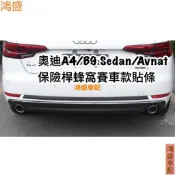 朵朵✌適用於Audi A4/B9/seden/Avant 蜂窩運動款保險桿貼81