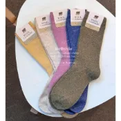 (店+)【Bellovia】正韓 保暖羊毛襪 短襪 糖果色 喀什米爾羊絨 美麗諾羊毛 韓國製