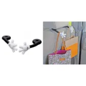 車資樂㊣汽車用品【WD-288C】迪士尼 Disney 米奇 手型造型 頭枕用 包包掛勾 置物架 2入