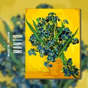 釘好內框🔥Manto【台灣製造】梵谷鳶尾花DIY數字油畫 (4050)