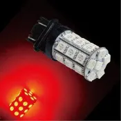 【PA LED】Mazda5 馬5 T20 7443 雙芯 30晶 90晶體 SMD LED 紅光 煞車燈