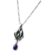 Georg Jensen 2012年度純銀紫水晶項鍊
