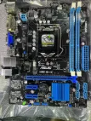 三和電腦配件店 華碩H61M-K主機板 支援LGA1155 高效穩定 電腦組裝升級首選 二手工包 商務辦公遊戲皆宜