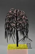 ◆SOFIAの樂園◆ 新品 模型造景用 微景觀 柳樹樹幹 模型樹 高度 4cm/ 5cm/ 6cm/ 8cm/ 10cm