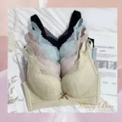 💕現貨!大美人顯瘦款~粉嫩系物語無鋼圈內衣👙中大尺碼 大尺碼 大胸 集中包覆 粉嫩色系🎀Missy Bra 宓思精品內衣