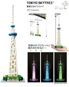 【Ym-168】KAWADA nanoblock 積木 旅遊景點系列 天空樹 晴空塔 1+1