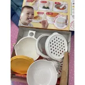 Pigeon 貝親 副食品調理副食品 果汁 研磨 榨汁研磨器食物調理器 輔食研磨碗 贈 MOTHER-K 食物儲存袋