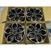 可單賣一顆 平光黑霧銀 福特 FOCUS原廠 5孔108 18吋鋁圈 雪花圈 KUGA Mondeo MK345