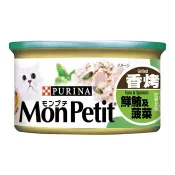 【Costco好市多】貓倍麗 香烤鮮鮪及菠菜主食罐 85公克 X 24入 Mon Petit Tuna and Spinach Canned Cat Food 85 g X 24-Count