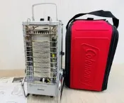 二手絕版品 岩谷 Iwatani CB-7N 戶外用 瓦斯暖爐 卡式瓦斯罐 含coleman攜行袋
