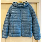 專櫃購入正品 Uniqlo 優衣庫 輕量防潑水連帽羽絨外套（女）M號
