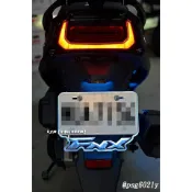 LFM- 三陽 FNX 火鳳凰 3D 雷射雕刻LED車牌框 LED牌框