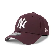 【NEW ERA】MLB 紐約 洋基 NY 酒紅色 全封老帽 穿搭 39THIRTY【ANGEL NEW ERA】