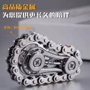 國小生玩具紓壓 360度旋轉 金屬紓壓玩具 辦公室舒壓神器 減壓手指鏈齒飛輪鏈條指尖陀螺 無聊焦慮解壓神器齒輪機械金屬玩