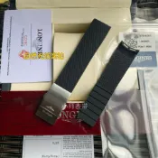 適配康卡斯浪琴氟橡膠錶帶矽膠L3.781/742柔軟手錶潛水錶帶錶鏈21