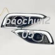 12-15款本田CRV 4代 4.5代 導光專用LED日行燈高亮帶轉向日間行車燈霧燈改裝