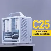滿299發貨方溏機械大師C25Plus Itx主機9800X3D/Rtx4090迷你臺式筆電