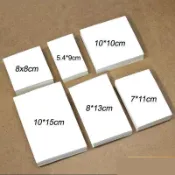 🔥蝦皮低價🔥空白明信片自制卡紙辦公用紙豆豆本250g明信片空白賀卡diy手繪卡AAAAA