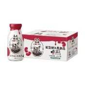 【高大牧場】美濃紅豆牛乳200mlx2箱(共24入 美濃區農會保久乳)