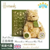英國代購 正品 現貨 Harrods 2025 哈洛德 迪士尼 小熊維尼 限量 毛絨 公仔 娃娃 玩偶 泰迪熊 聯名限定