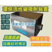 免運【 環保活性碳油煙過濾機-兩道過濾(小型)-有進出口】 油煙過濾 餐飲油煙處理機 過濾箱 異味油煙處理 非靜電機1