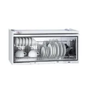 【喜特麗】80CM白色臭氧抑菌電子鐘懸掛式烘碗機(JT-3680Q 原廠安裝)