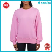 【福利品】Champion女長袖上衣 圓領純棉 經典C字LOGO 長袖T恤 女冬天上衣 好市多好物 #161750